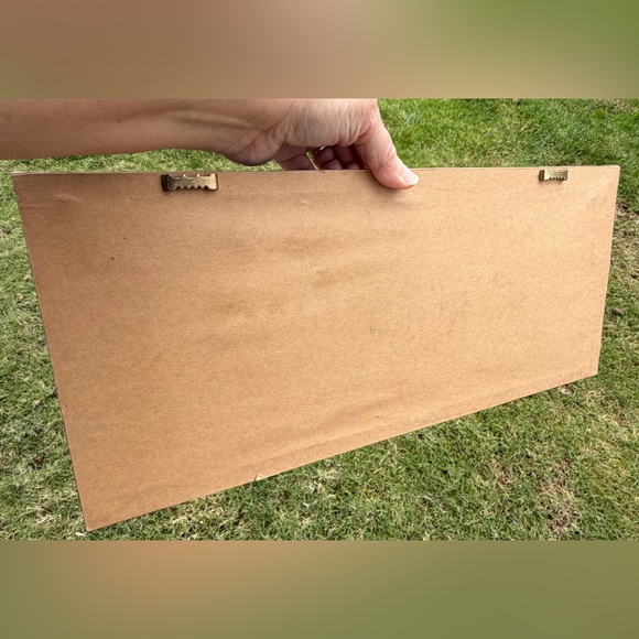 Framed Crewel Embroidery Buttons Floral Garden Primitive Country Cottage Artwork - Picture 3 of 14